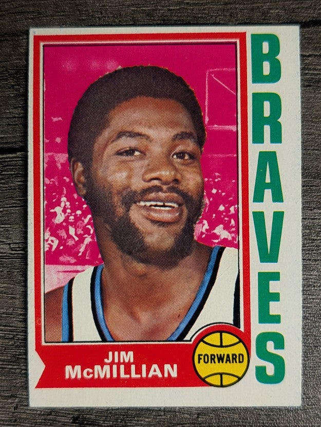 1974-75 Topps #38 Jim McMillian (EX)