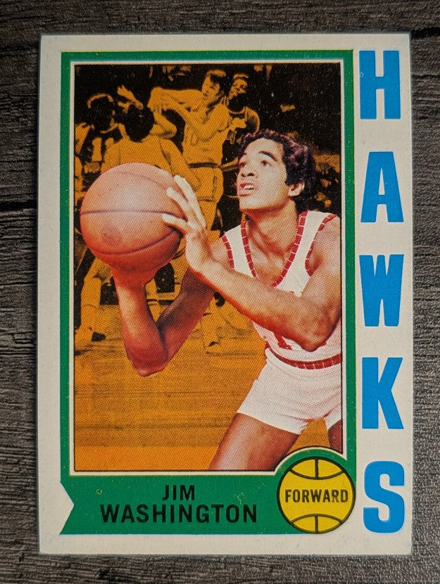 1974-75 Topps #41 Jim Washington (VG)