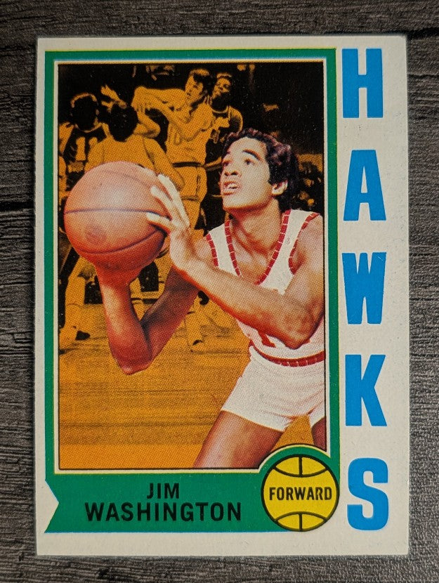 1974-75 Topps #41 Jim Washington (EXMT)