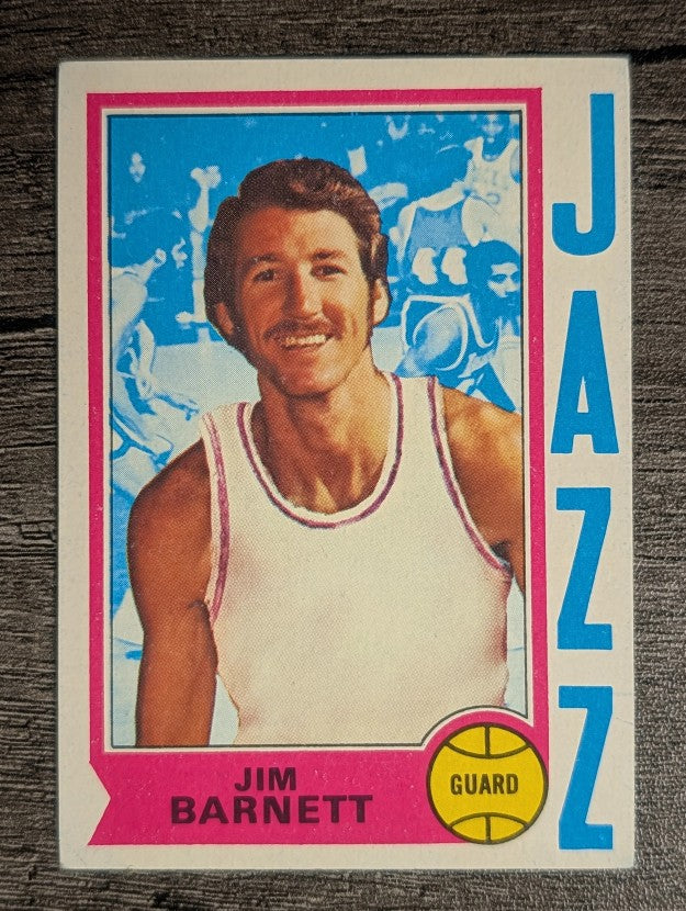 1974-75 Topps #47 Jim Barnett (EX)