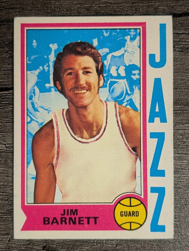 1974-75 Topps #47 Jim Barnett (VGEX)