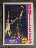 1974-75 Topps #48 Manny Leaks (NM)
