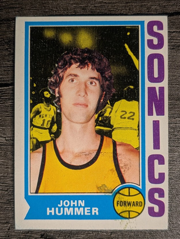 1974-75 Topps #52 John Hummer (EX)