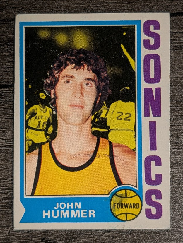 1974-75 Topps #52 John Hummer (VGEX)