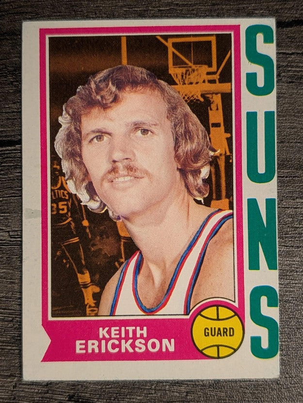 1974-75 Topps #53 Keith Erickson (VGEX)