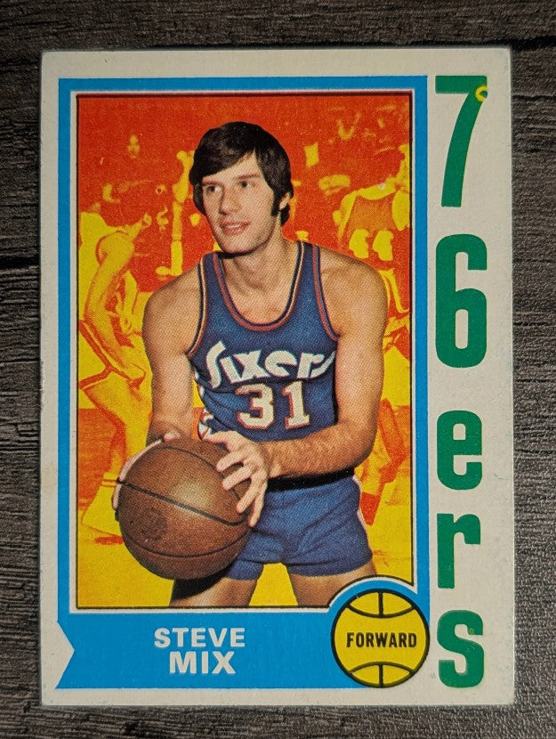 1974-75 Topps #56 Steve Mix RC (VGEX)