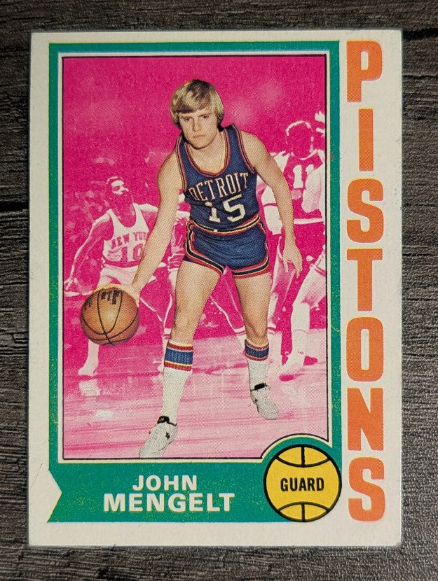 1974-75 Topps #58 John Mengelt (EX)