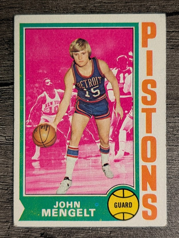 1974-75 Topps #58 John Mengelt (VGEX)