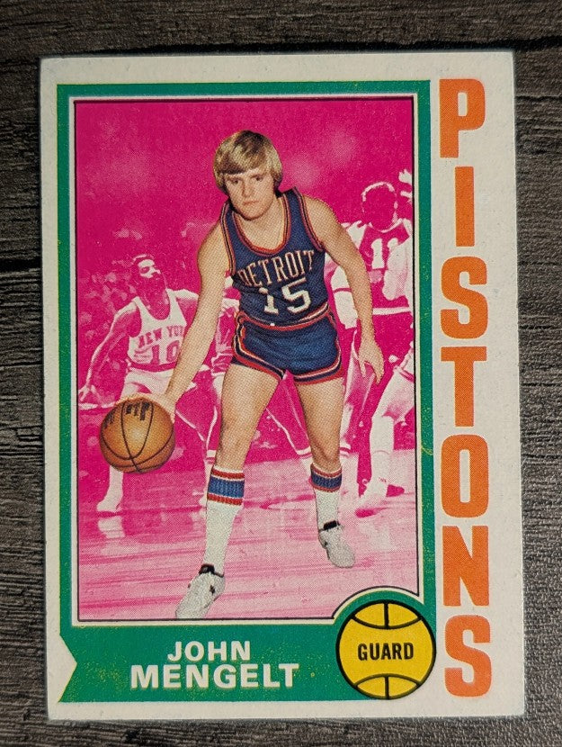 1974-75 Topps #58 John Mengelt (EX)