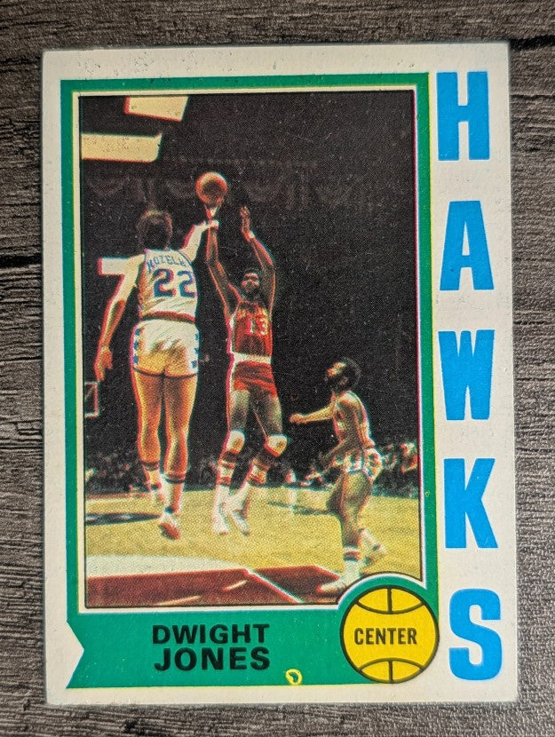 1974-75 Topps #59 Dwight Jones RC (VGEX)