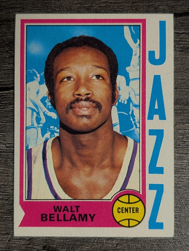 1974-75 Topps #65 Walt Bellamy (NMMT)