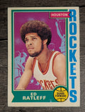 1974-75 Topps #72 Ed Ratleff RC (VGEX)