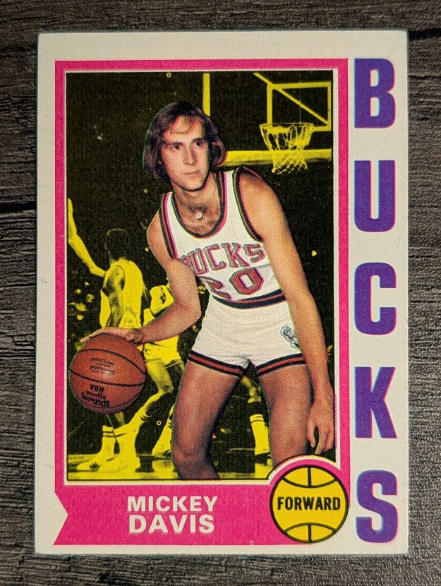 1974-75 Topps #73 Mickey Davis (EX)