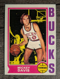 1974-75 Topps #73 Mickey Davis (EXMT)
