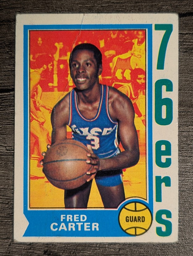 1974-75 Topps #75 Fred Carter (GOOD)