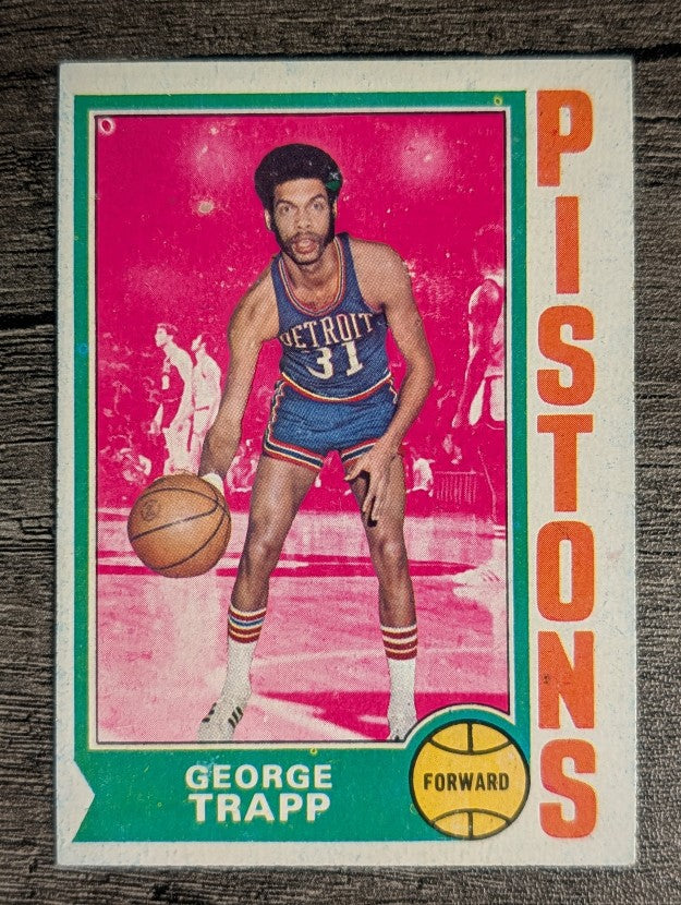 1974-75 Topps #76 George Trapp (EX)