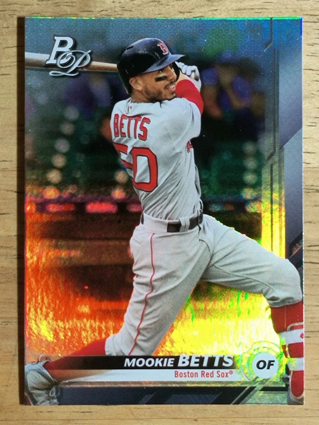 2019 Bowman Platinum #74 Mookie Betts