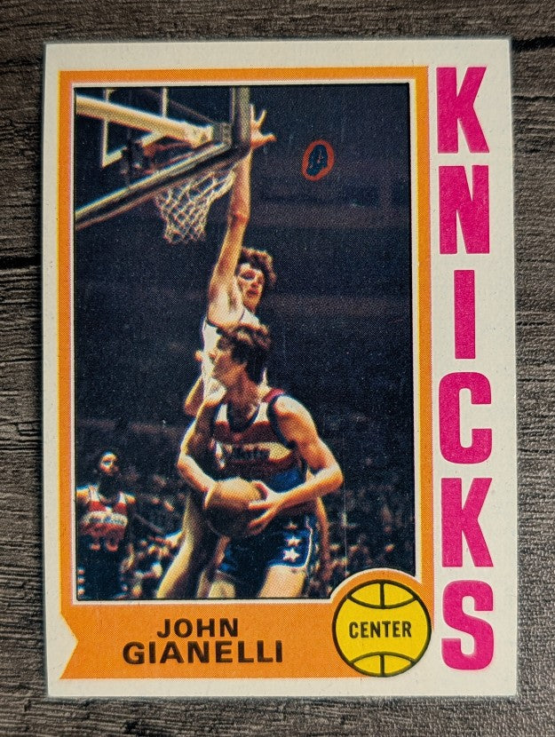 1974-75 Topps #79 John Gianelli (NM)