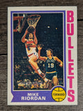 1974-75 Topps #102 Mike Riordan (EX)