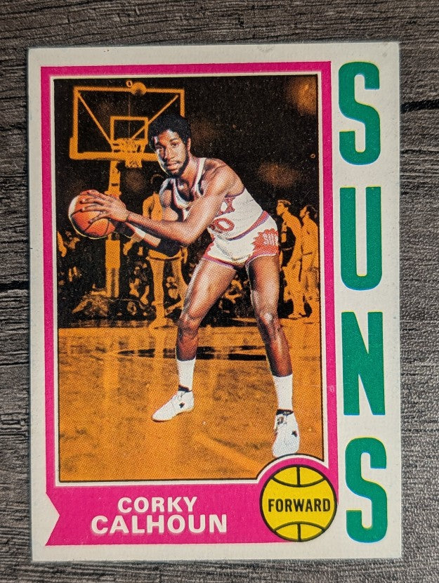1974-75 Topps #107 Corky Calhoun (EX)