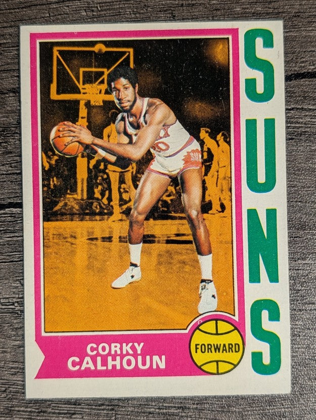 1974-75 Topps #107 Corky Calhoun (EXMT)