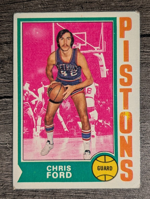 1974-75 Topps #112 Chris Ford (VGEX)