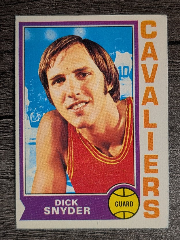 1974-75 Topps #115 Dick Snyder (EX)