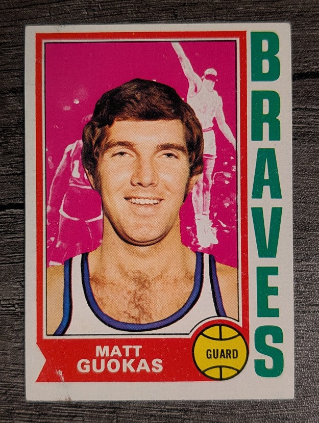 1974-75 Topps #117 Matt Guokas (VG)