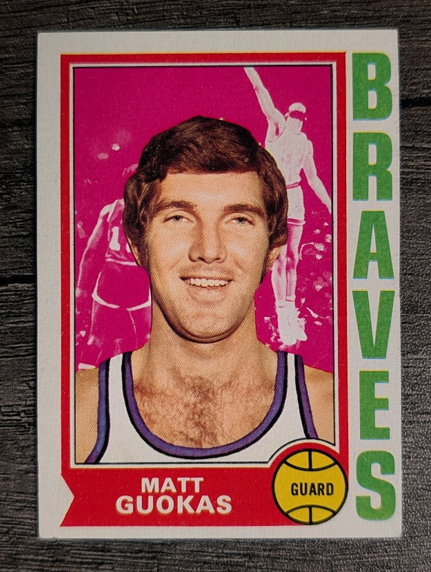 1974-75 Topps #117 Matt Guokas (EX)