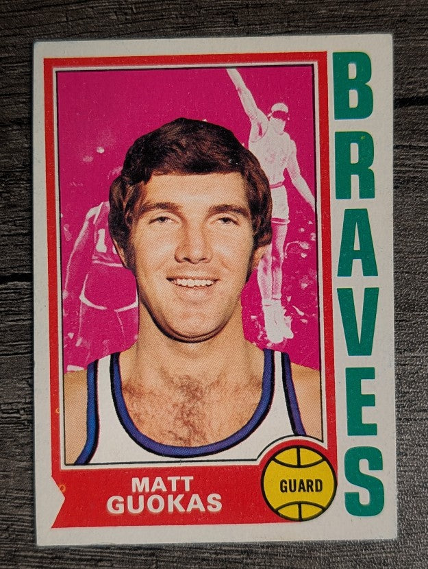 1974-75 Topps #117 Matt Guokas (EX)