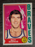 1974-75 Topps #117 Matt Guokas (EX)