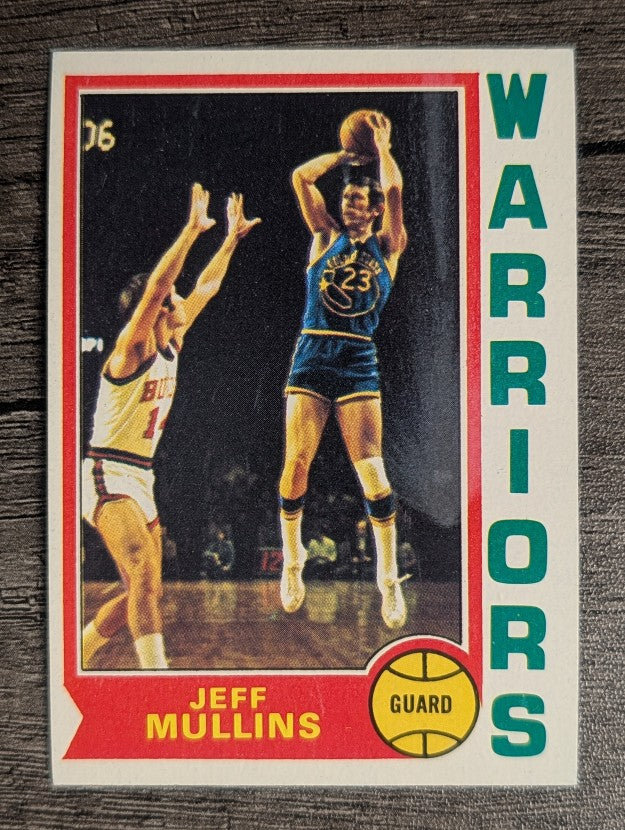 1974-75 Topps #123 Jeff Mullins (EX)