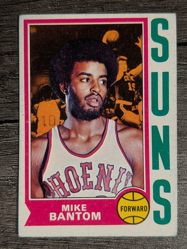 1974-75 Topps #124 Mike Bantom RC (EX)