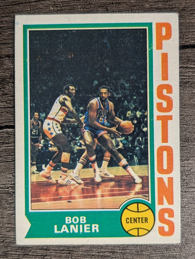 1974-75 Topps #131 Bob Lanier (VGEX)