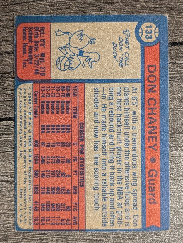 1974-75 Topps #133 Don Chaney (EX)