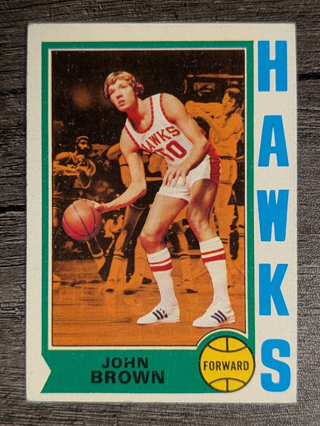 1974-75 Topps #139 John Brown (EX)