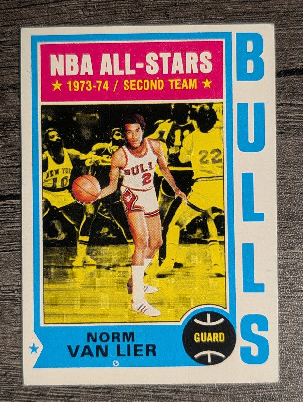 1974-75 Topps #140 Norm Van Lier AS2 (EX)