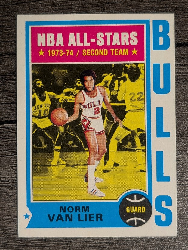 1974-75 Topps #140 Norm Van Lier AS2 (EXMT)