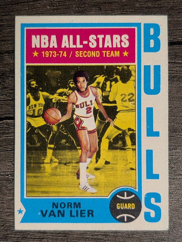 1974-75 Topps #140 Norm Van Lier AS2 (EX)