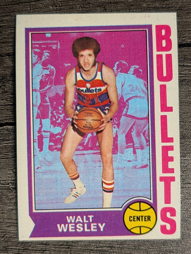 1974-75 Topps #143 Walt Wesley (EX)