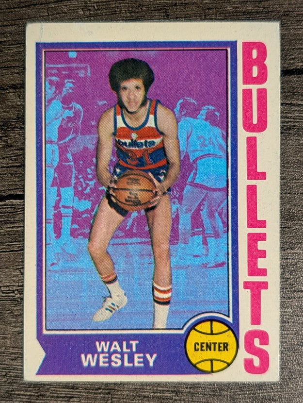 1974-75 Topps #143 Walt Wesley (VGEX)