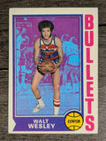 1974-75 Topps #143 Walt Wesley (VGEX)