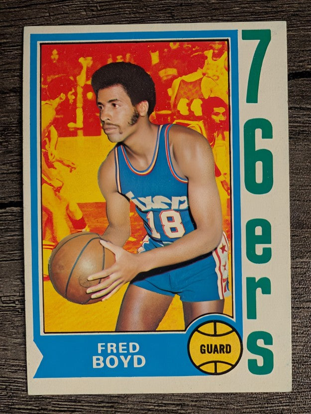 1974-75 Topps #154 Fred Boyd (EX)