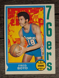 1974-75 Topps #154 Fred Boyd (EX)