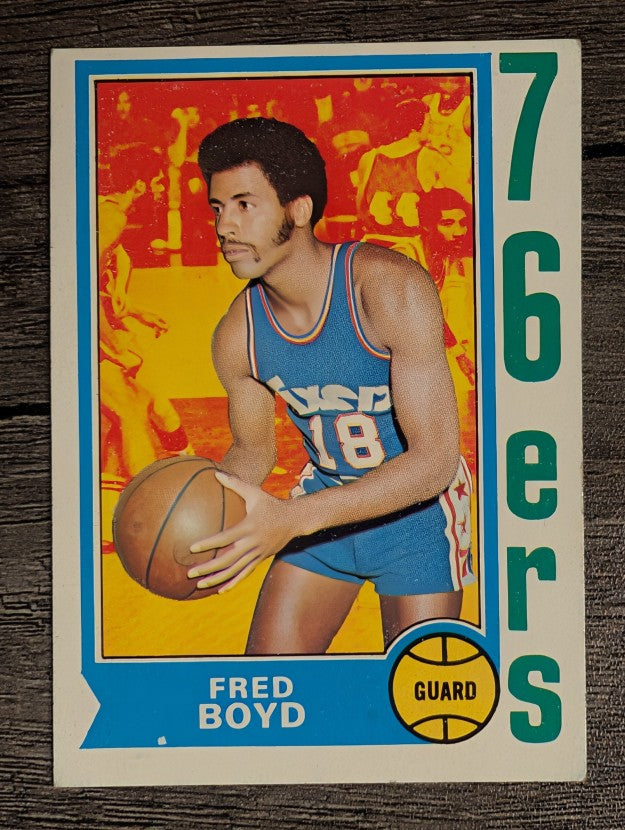 1974-75 Topps #154 Fred Boyd (EX)