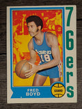 1974-75 Topps #154 Fred Boyd (EX)