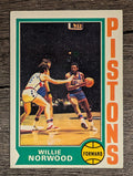 1974-75 Topps #156 Willie Norwood (VGEX)