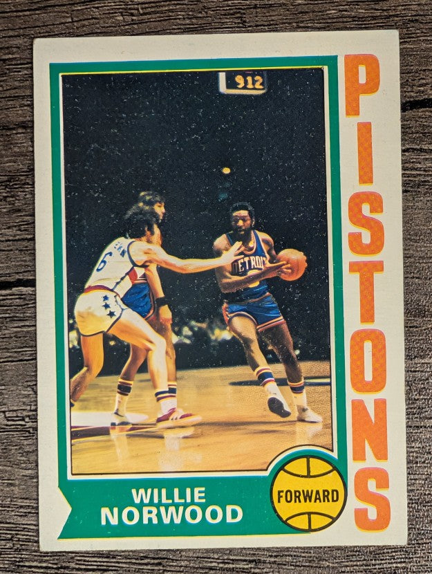 1974-75 Topps #156 Willie Norwood (EX)