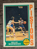 1974-75 Topps #156 Willie Norwood (EX)
