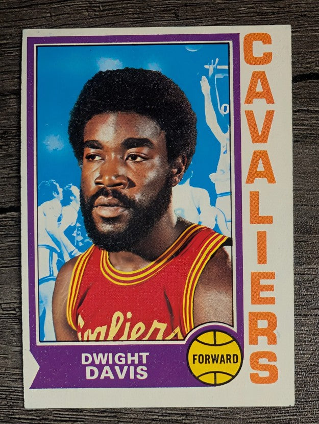 1974-75 Topps #158 Dwight Davis (EX)